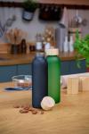 Cloody glass bottle Green