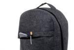 Refelt Back RPET-Filz-Rucksack Dunkelgrau