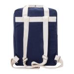 Rekan Back Rucksack aus recyceltem Canvas Blau