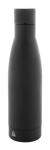 Rubbar Flasche aus recyceltem Edelstahl Schwarz