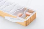 Pillboo Pillendose, natur Natur,weiß