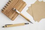 Tashania Touchpen mit Kugelschreiber aus Bambus Natur