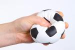Kick Antistress-Ball Schwarz/weiss
