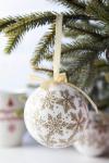 Aspelund Christmas tree ornament Goldyellow