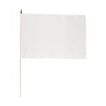 Flag "Wood" White