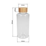 Drink bottle "Natural" clear-transparent, 1.0 l Transparent