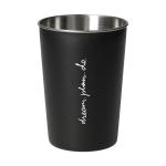 Edelstahlbecher "Metallo", 270 ml Silber