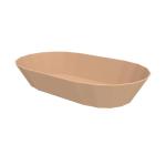Snackschale "ToGo", mit Deckel Braun