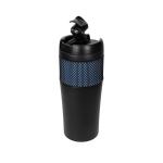 Insulated mug "Temptation", large Black matte