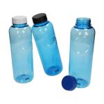 Drink bottle Carve "Refresh" clear-transparent, 1.0 l Transparent blue