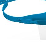 Gesichtsvisier "Protection", antibakteriell Hellblau