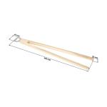 Barbeque tongs with bottle opener "Opener", 43cm Nature