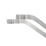 Grill barbecue tongs "BBQ" Silver