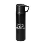 Vakuumflasche "Kibo", 500 ml Schwarz