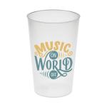 Drinking cup "Vital" 500ml Milky transparent