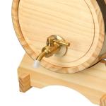 Wooden barrel "Timber", 5 l Nature