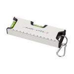 Spirit level "Misura" 15,5 cm White