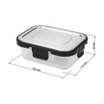 Glasbox "LOKA", 370 ml Schwarz