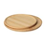 Bamboo plate "Zuma", large Nature
