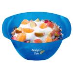 Schale "Breakfast" Milchig-transparent