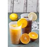 Trinkbecher "Mehrweg" 0,5 l Milchig-transparent