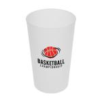 Drinking cup "Returnable" 0.4 l Milky transparent