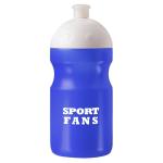 Water bottle "Fitness" 0.5 l with suction lock White