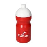 Trinkflasche "Fitness" 0,5 l mit Saugverschluss Amerika rot
