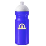 Water bottle "Fitness" 0.7 l with suction lock White