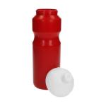Water bottle "Fitness" 0.7 l with suction lock American red