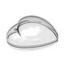 Deko-Dose "Mini-Herz" Transparent