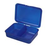 Storage Box „School Box“ medium with separator Milky transparent