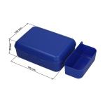 Lunch box "School Box" deluxe, with compartment divider American red