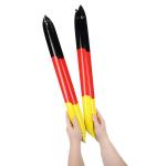 Noisemaking hose, self-inflating, "Germany" German color