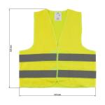 Warnweste "Kids" Neon/orange