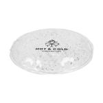 Cooling/heating pad "Bead", round Transparent