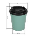 Eco-Coffee mug "PremiumPlus" small Slate blue