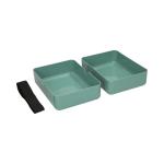 Eco-Lunchbox "Match" Slate blue