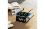Xoopar Reddi Charge PD clock with wireless charger Light grey