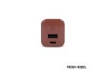 2WC30 I Fresh 'n Rebel Mini Charger USB-C + A PD // 30W Light red