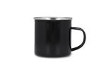 Emalie Becher 350ml Schwarz