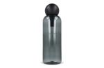 InSideOut Sagaform Ture Wasserflasche 600 ml Transparent schwarz
