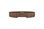InSideOut Sagaform Hanna Rundes Tablett 35 cm Braun