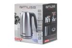 Enjoy Technology MS-015|Muse Edelstahl Wasserkocher Silber