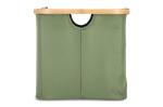 InSideOut faltbarer Korb mit Deckel Sogne 40,5 x 33 x 30cm rPET Olivgrün