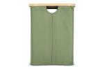 InSideOut folding basket with lid Sogne 40.5 x 33 x 42cm rPET Olive