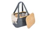 InSideOut faltbar (Kühlung) Korb Sogne 38 x 26 x 25cm rPET Dunkelgrau