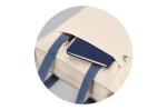 InSideOut Reuuz Canvas Tragetasche 33 x 42 x 10 cm Graublau