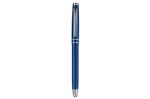 Pen set 2 stripes barrel metal Dark blue