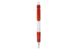 Ball pen Vegetal Pen Clear transparent Fawn/red